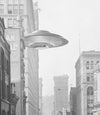Martian Saucer Craft in Down-town Pittsburgh