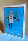 Set of 8 Robo Rabbi Cards