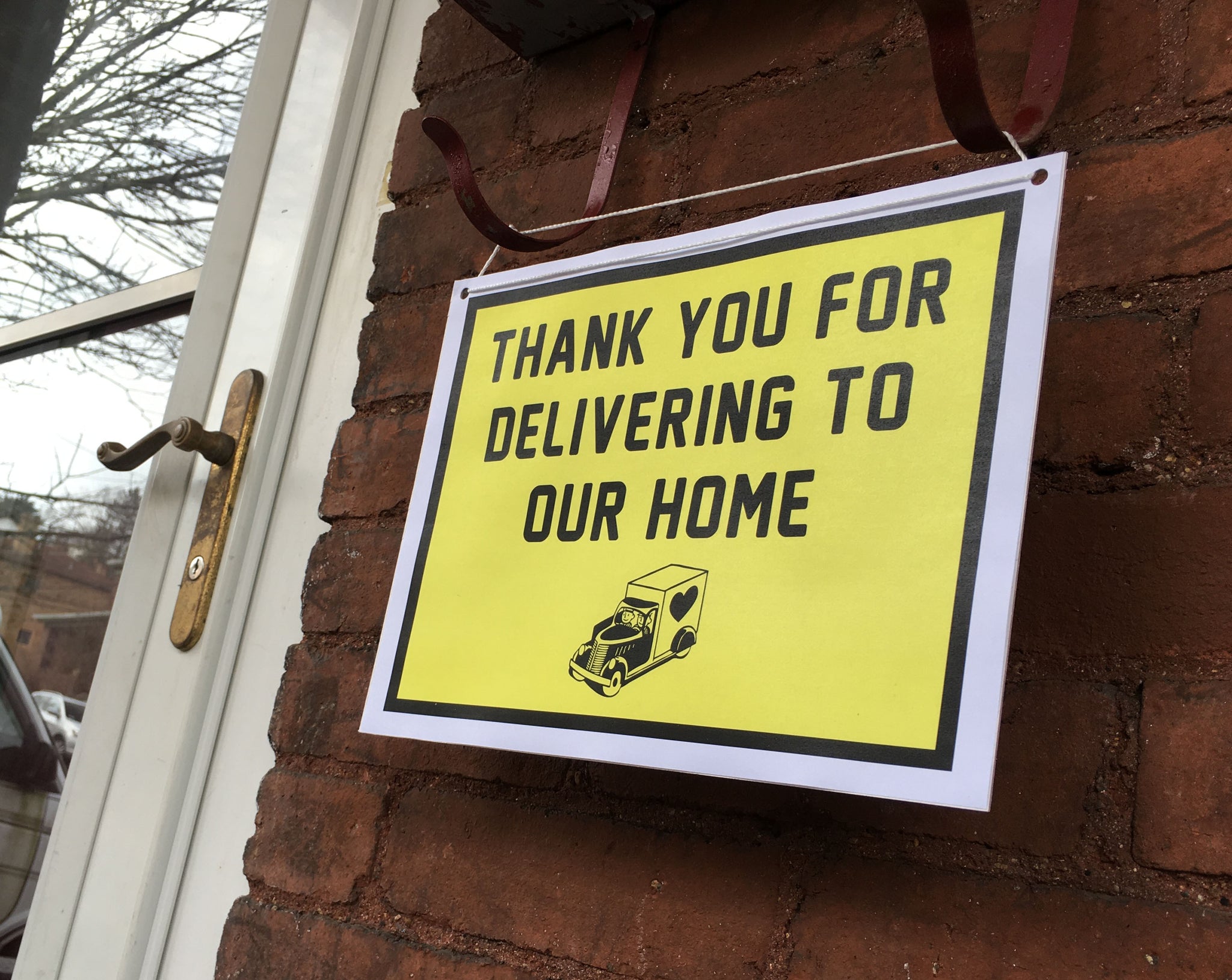 Thank You to all Delivery People!