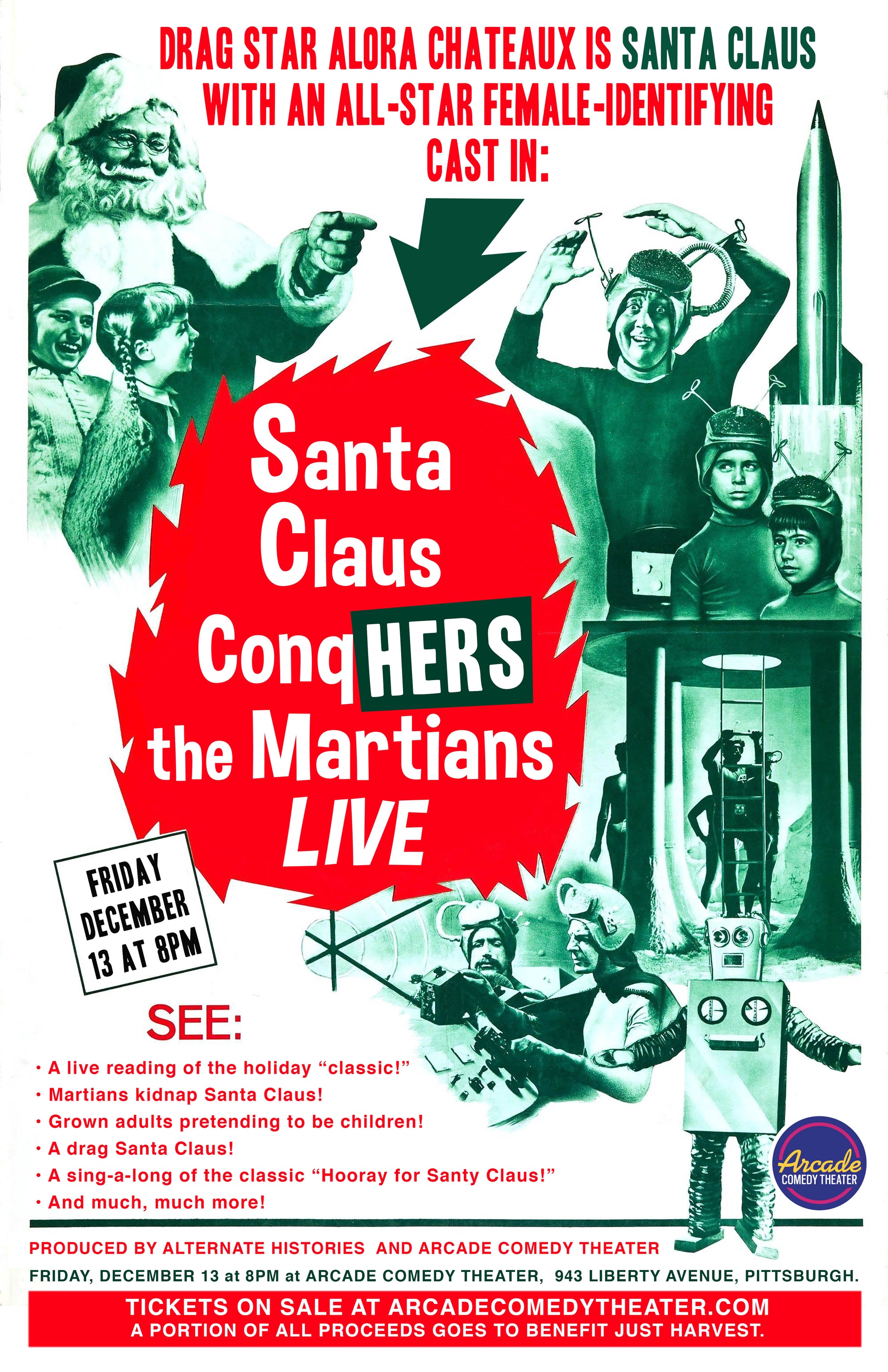 Santa Claus ConqHERS The Martians