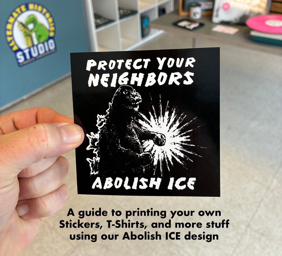 Guide to Printing Your Own Abolish ICE Artwork