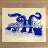 Monongahela Monster Screenprint