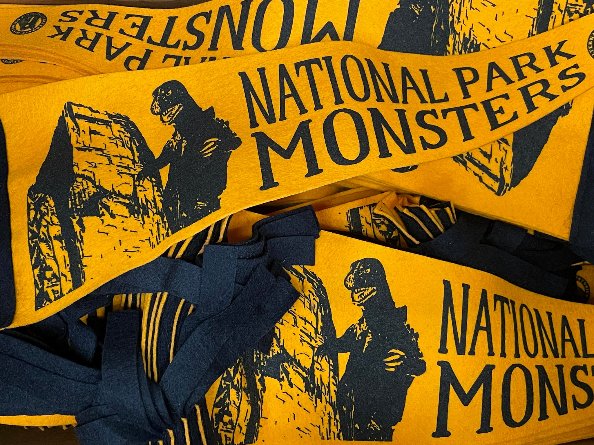 monsters university pennant National Park Monsters Pennant