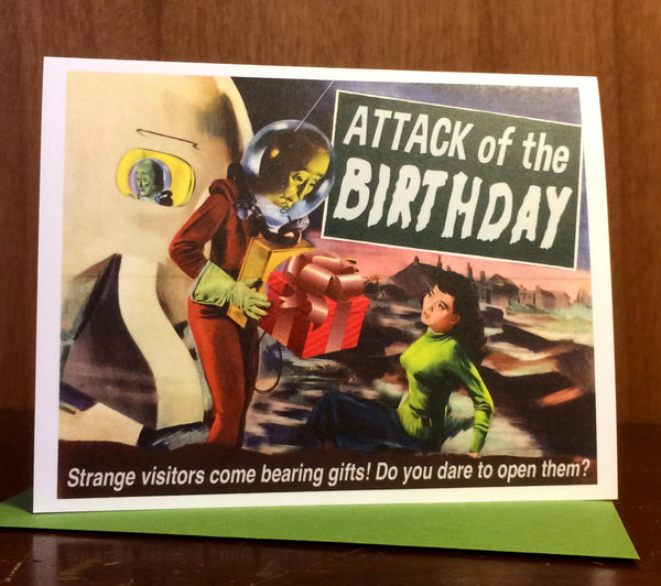 【売り切れ】A Birthday Is a Magic Day 1970年 Attack of the Birthday Card - Alternate Histories