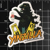 Yinzilla Sticker