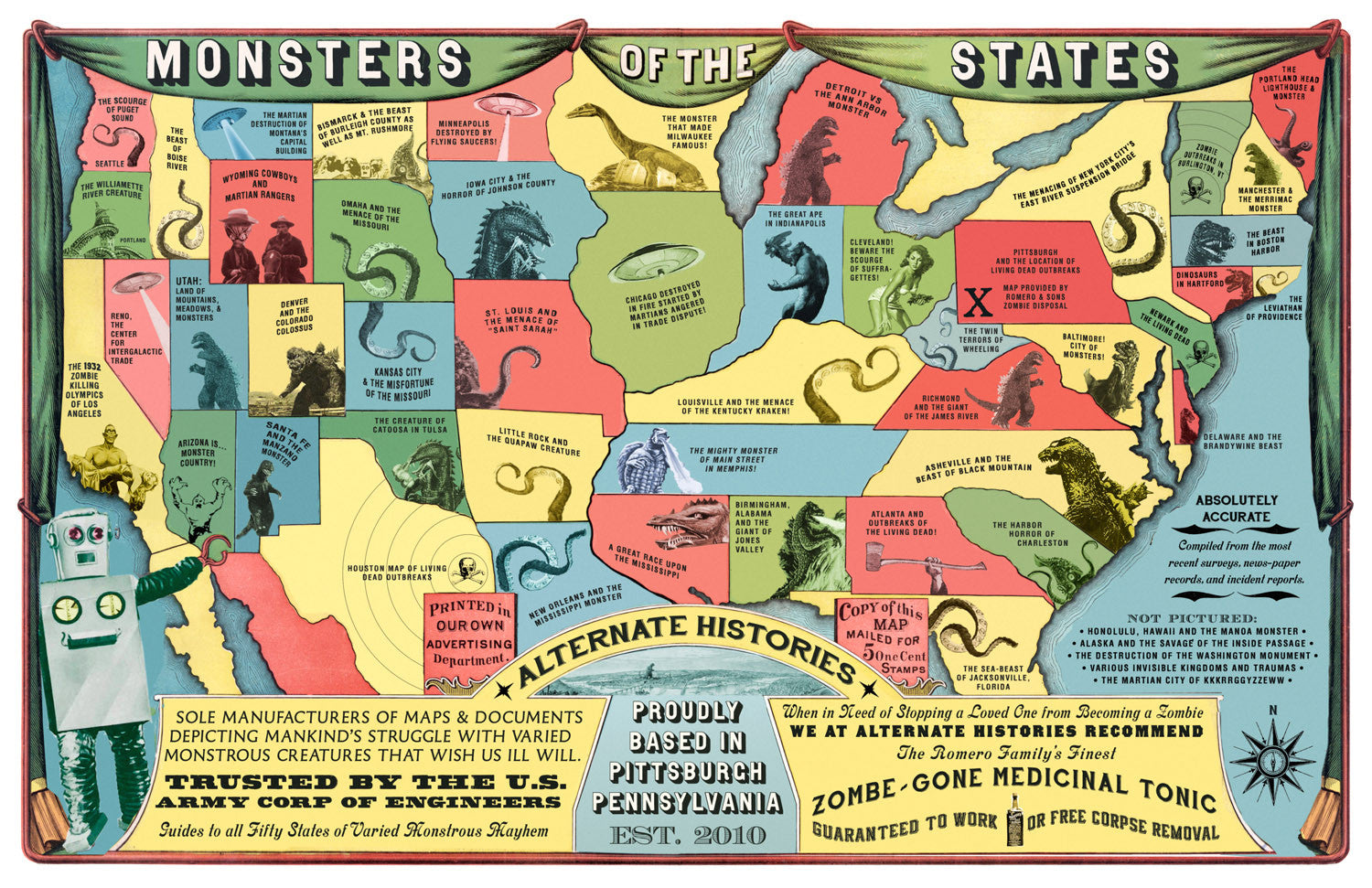 american monsters list Monsters of the United States
