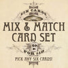 Mix & Match Greeting Cards Set of 6