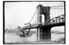 The Roebling Suspension Bridge in Cincinnati