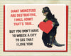 Schoolkids Valentine Monster Card