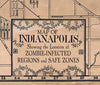 Map of Indianapolis, 1899