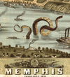 Map of Memphis, 1870