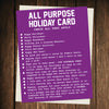 All Purpose Holiday Card