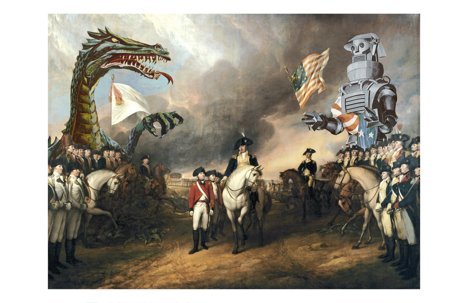 Alternate　Yorktown　Surrender　at　the　British　of　The　Histories